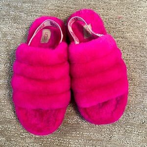 UGG Hot Pink Slippers